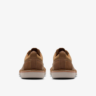 Clarks Eastridge Low Men's Light Brow 26179420 — detail view