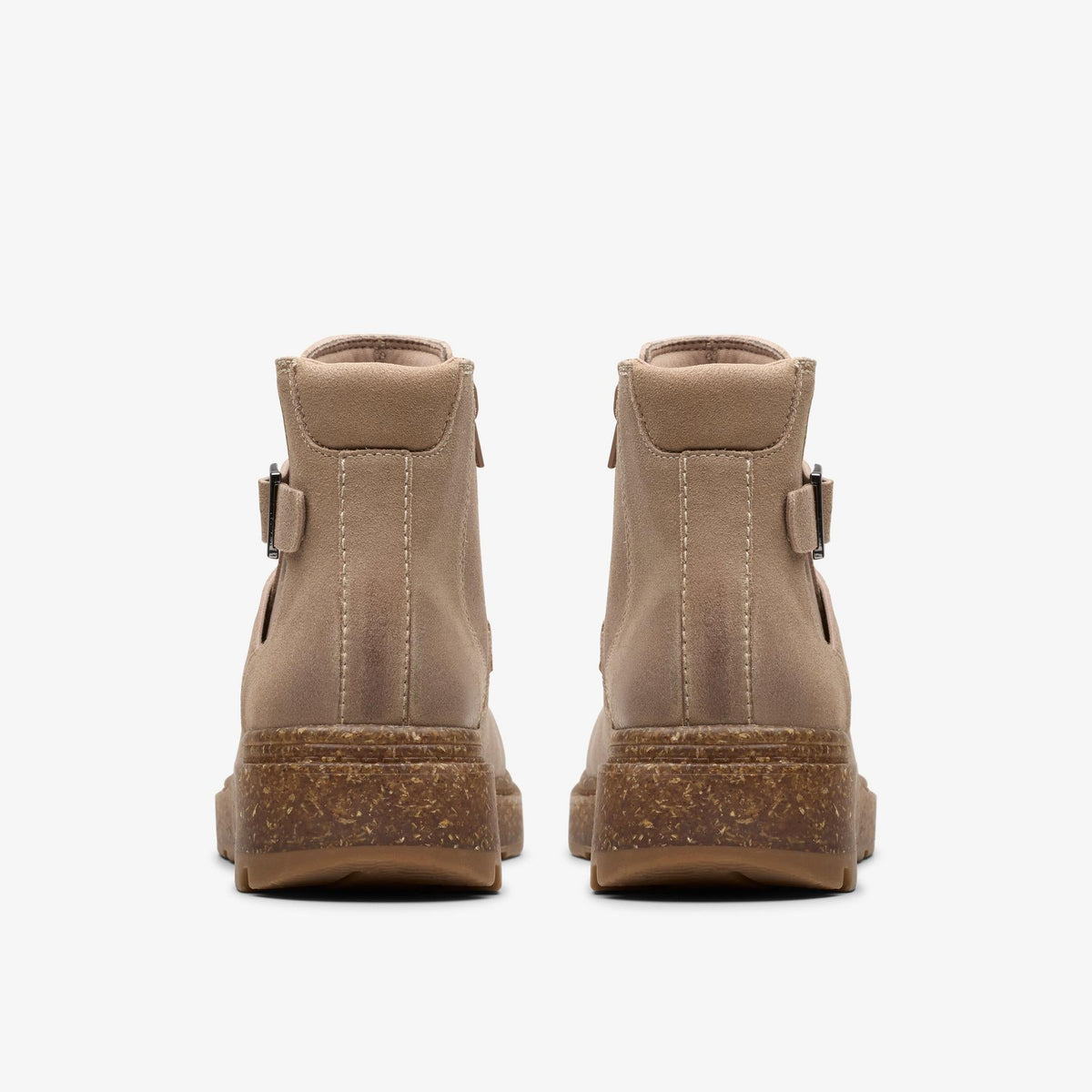 Clarks Noralyn Strap Women's Light Taupe Suede 26180100 — detail view