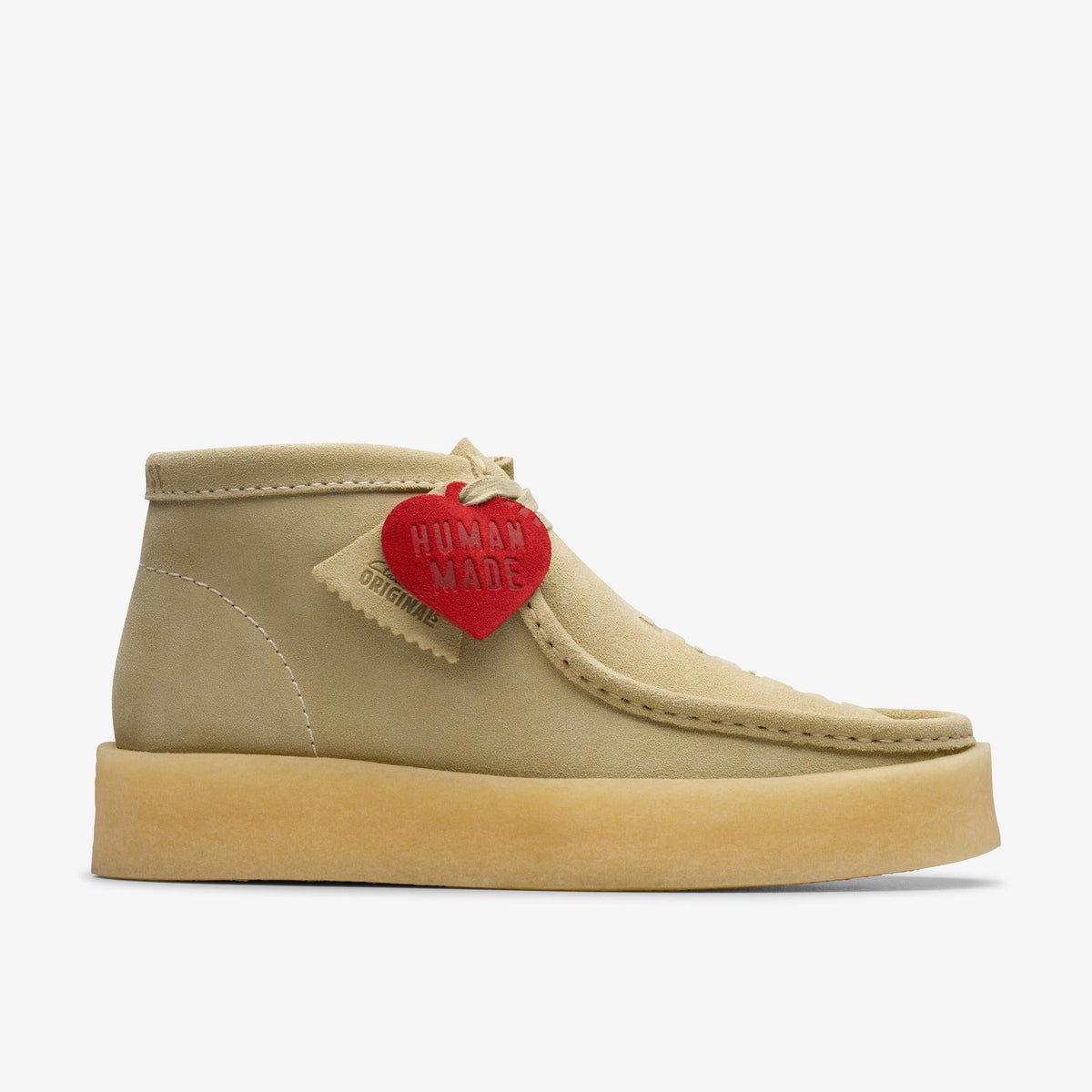 Clarks Originals x Human Made Wallabee Men's Maple Suede 26180232