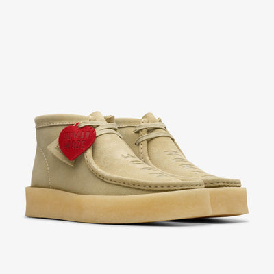 Clarks Originals x Human Made Wallabee Men's Maple Suede 26180232 — sole view