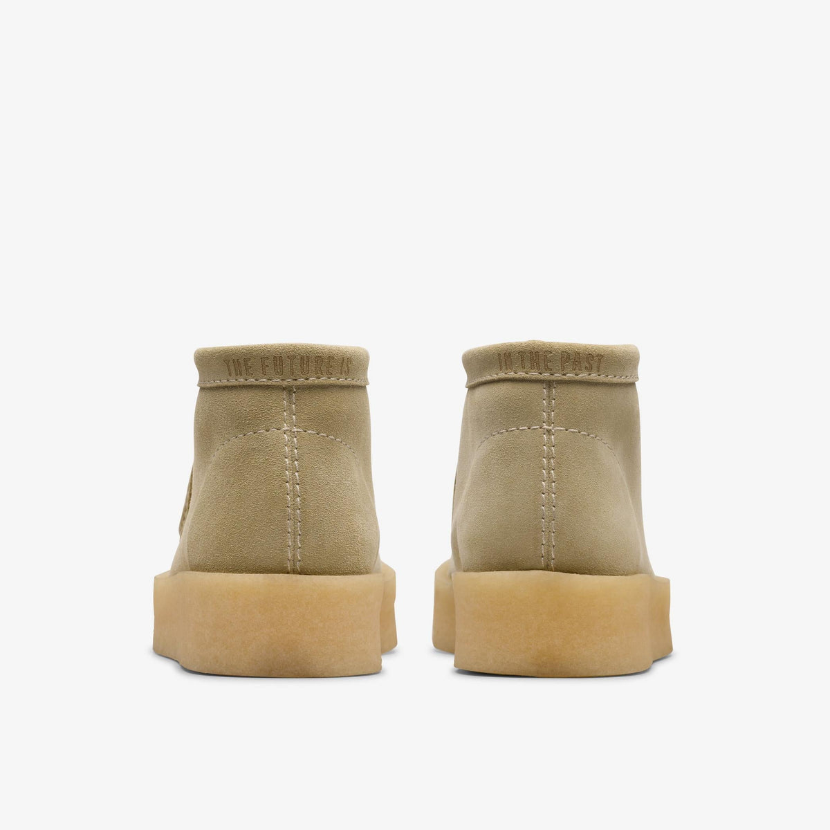 Clarks Originals x Human Made Wallabee Men's Maple Suede 26180232 — detail view