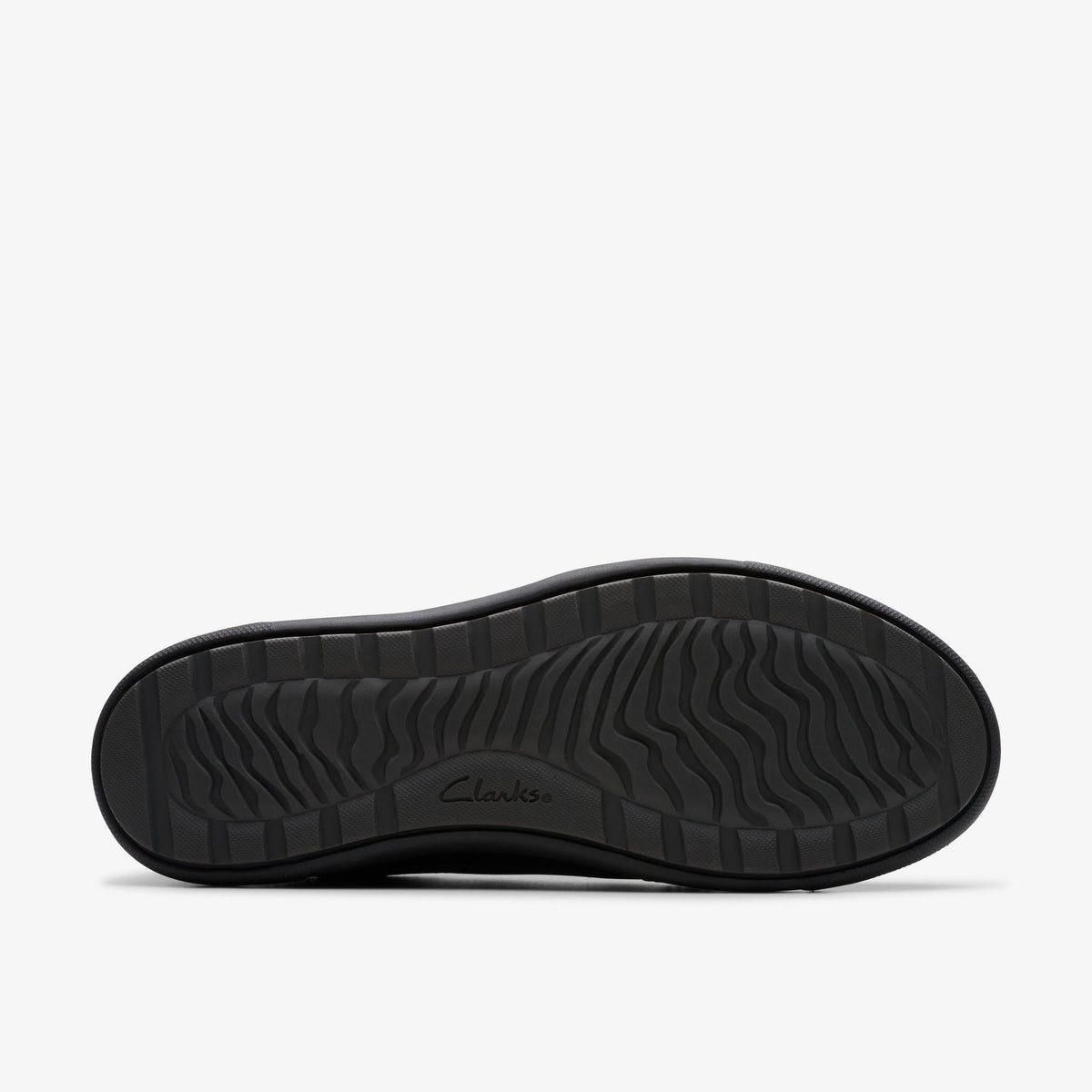 Clarks Mapstone Lo GTX Men's Black Leather 26180265 — rear view