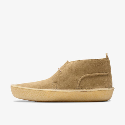 Clarks Originals Desert Rain Men's Dark Sand Suede 26180625 — side view