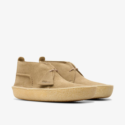 Clarks Originals Desert Rain Men's Dark Sand Suede 26180625 — sole view