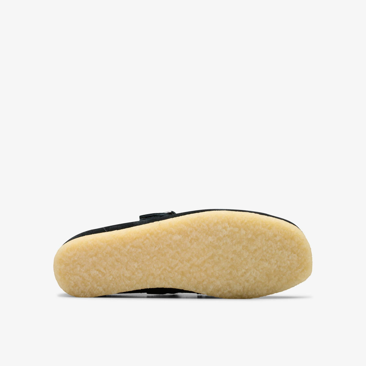Clarks Originals Wallabee T-Bar Women's Black Interest Suede 26180686 — rear view
