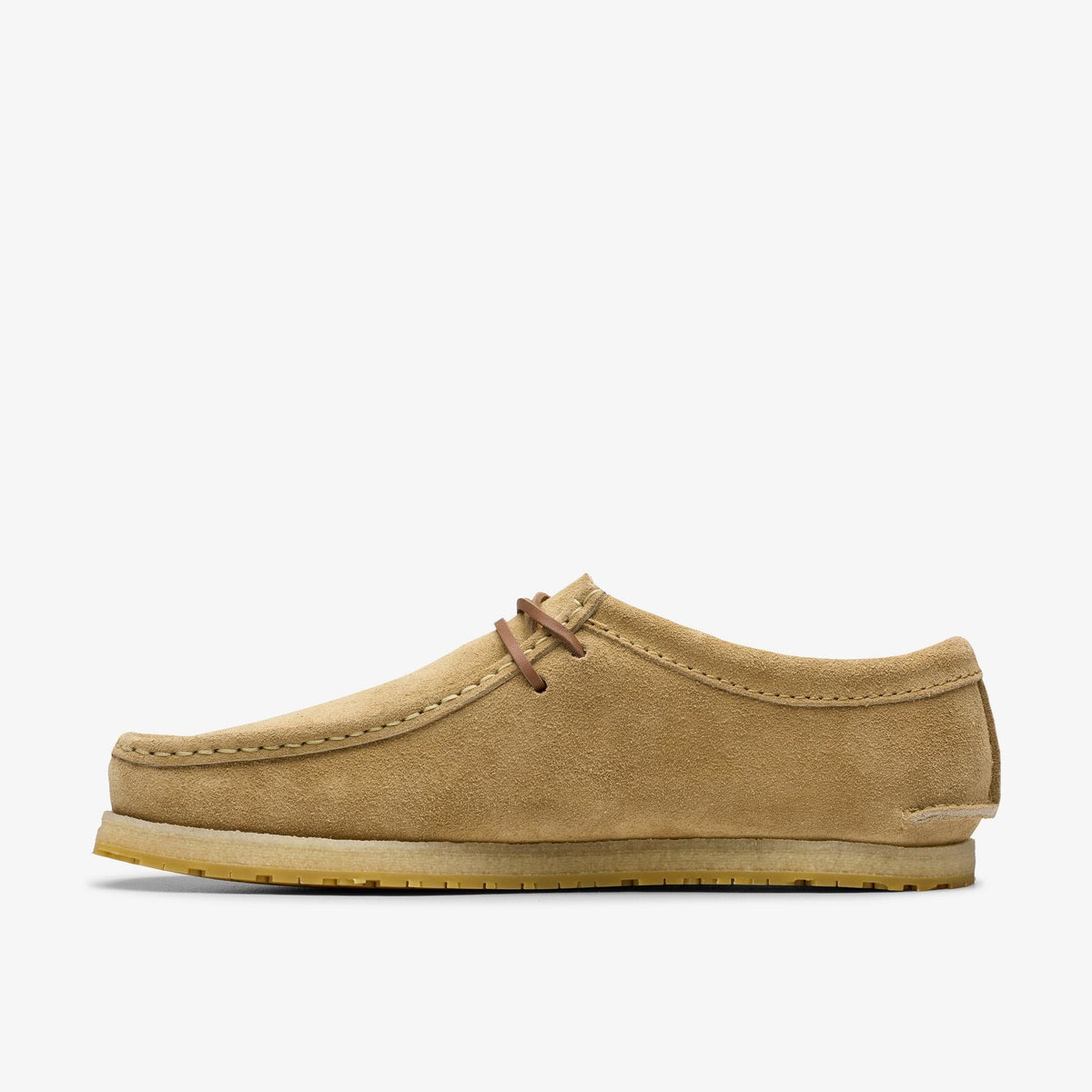 Clarks Godney Lace Men's Dark Sand Suede 26180758 — side view