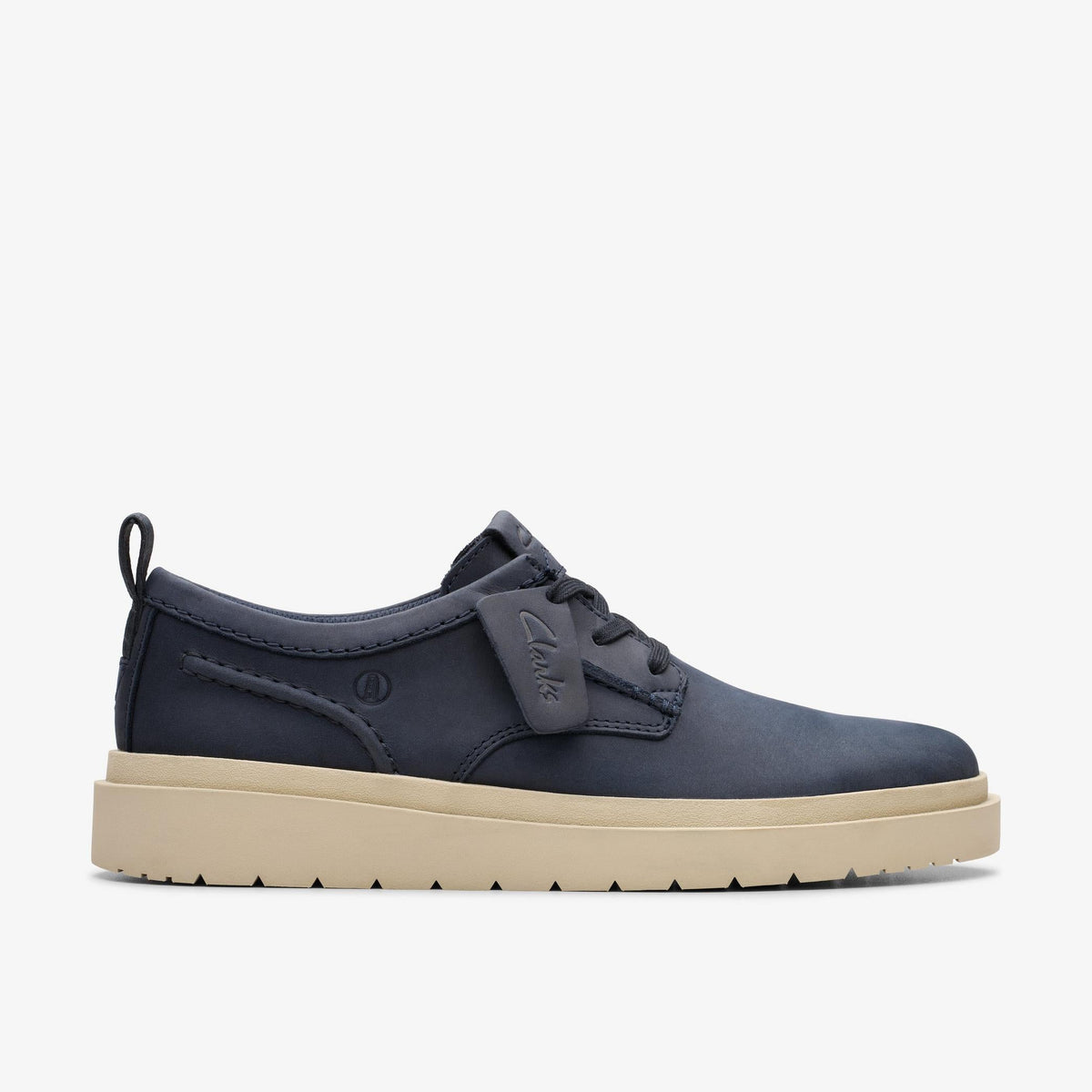 Clarks Polden Lace Men's Navy Leather 26180862