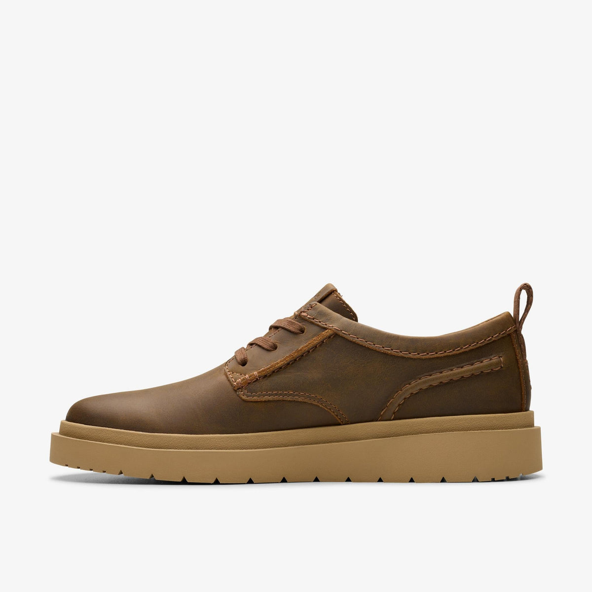 Clarks Polden Lace Men's Beeswax Leather 26180863 — side view