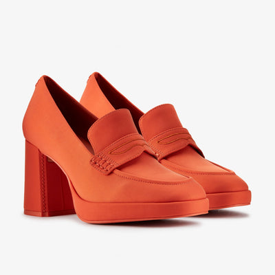 Clarks Originals x Martine Rose Loafer 2 Women's Orange Tex Textile 26180954 — sole view