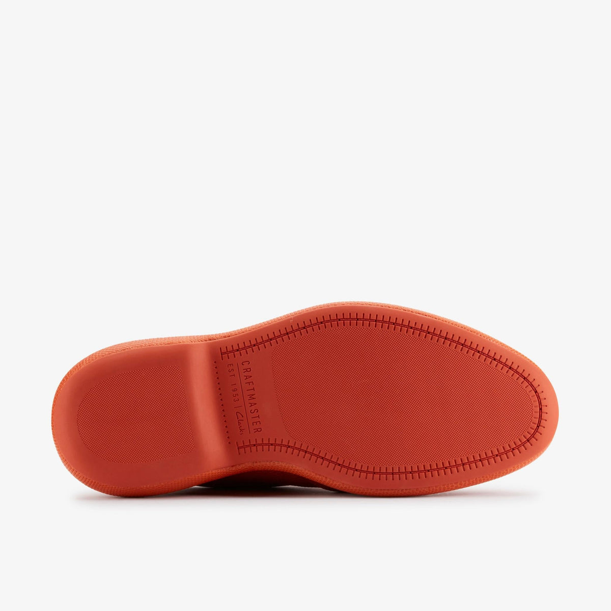 Clarks Originals x Martine Rose Oxford 1 Women's Orange Interest 26180960 — rear view