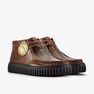 Clarks Originals x Martine Rose Torhill Hi Men's Brown Croc 26180972 — sole view