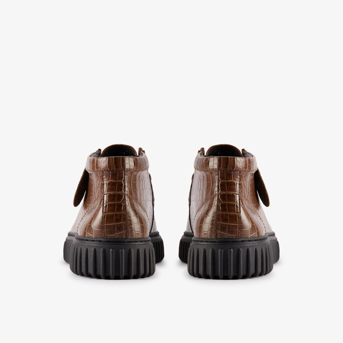 Clarks Originals x Martine Rose Torhill Hi Men's Brown Croc 26180972 — detail view