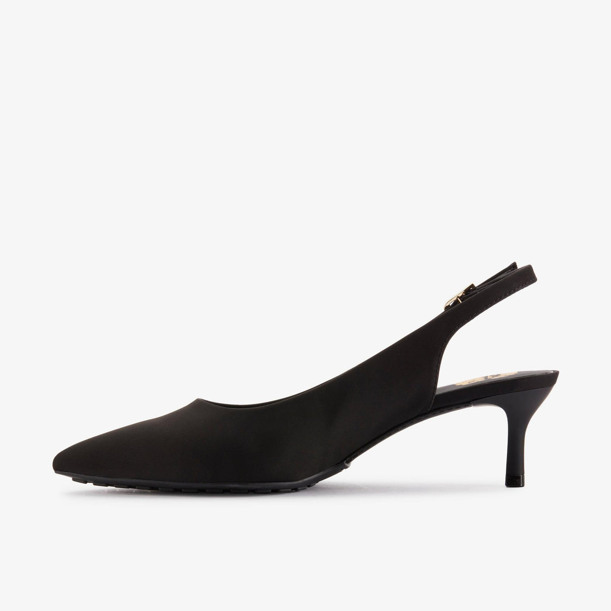 Clarks Originals x Martine Rose Sling 2 Women's Black Text Textile 26180995 — side view