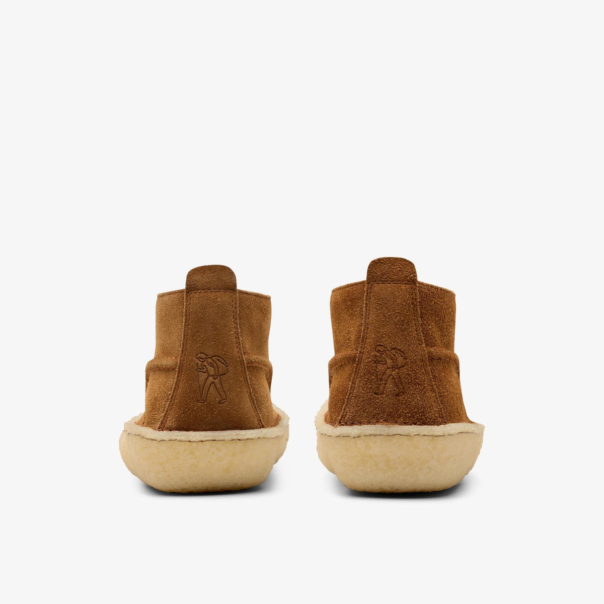 Clarks Originals Desert Rain Men's Dark Cola Suede 26181144 — detail view