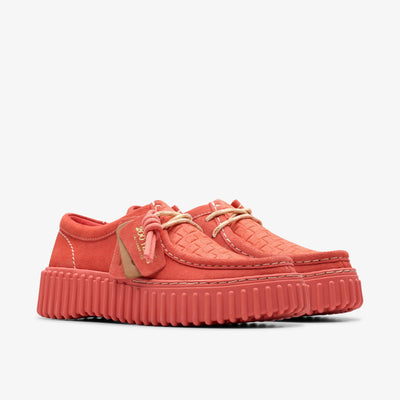 Clarks Torhill Bee Women's Coral Suede 26181187 — sole view