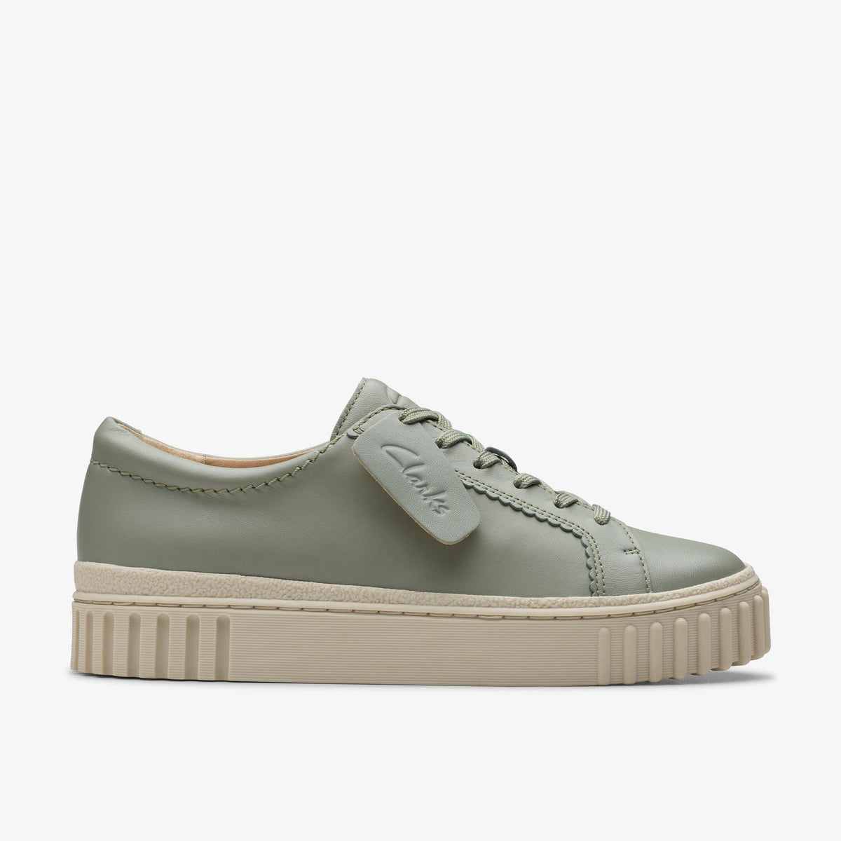 Clarks Mayhill Walk Women's Light Green Leather 26181208