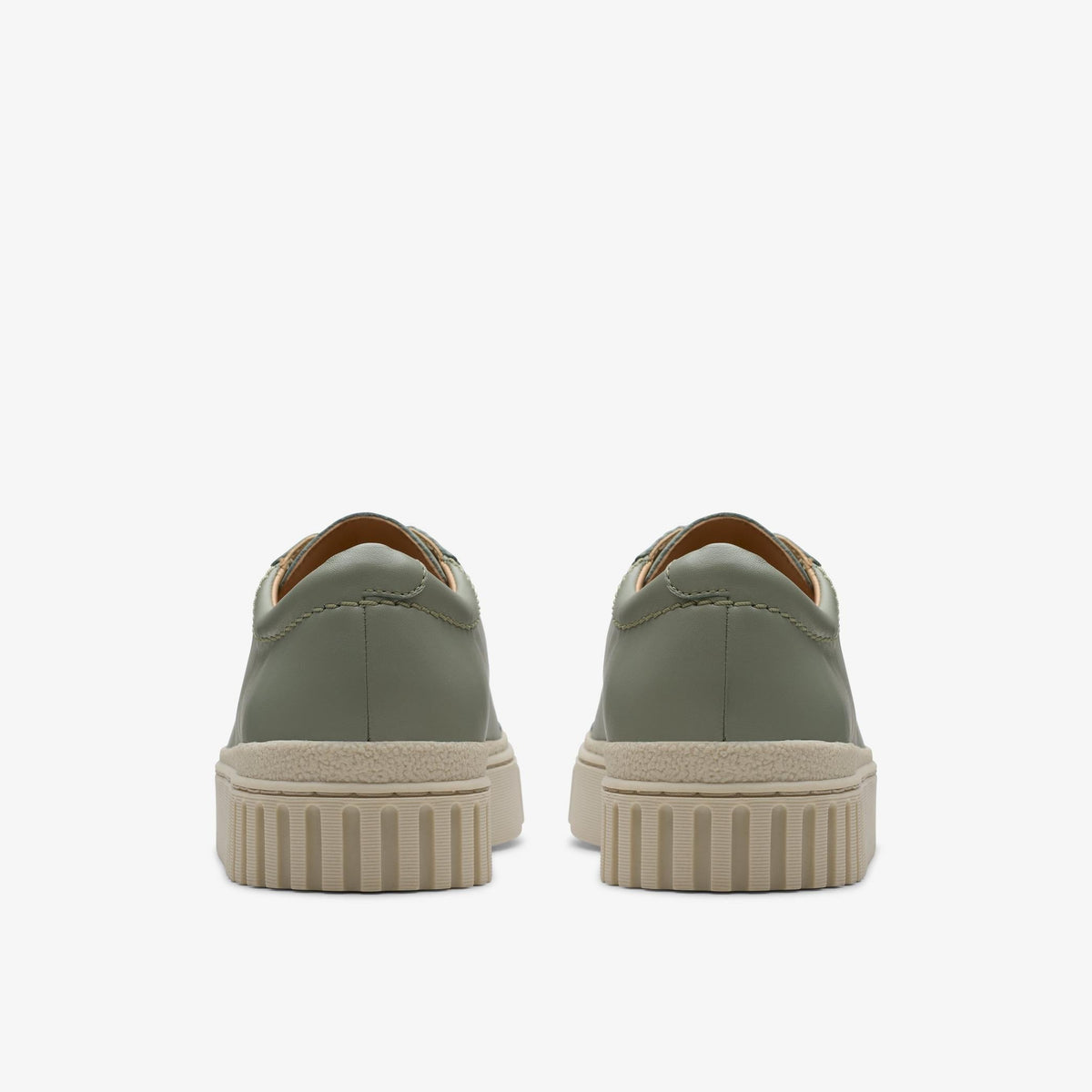 Clarks Mayhill Walk Women's Light Green Leather 26181208 — detail view