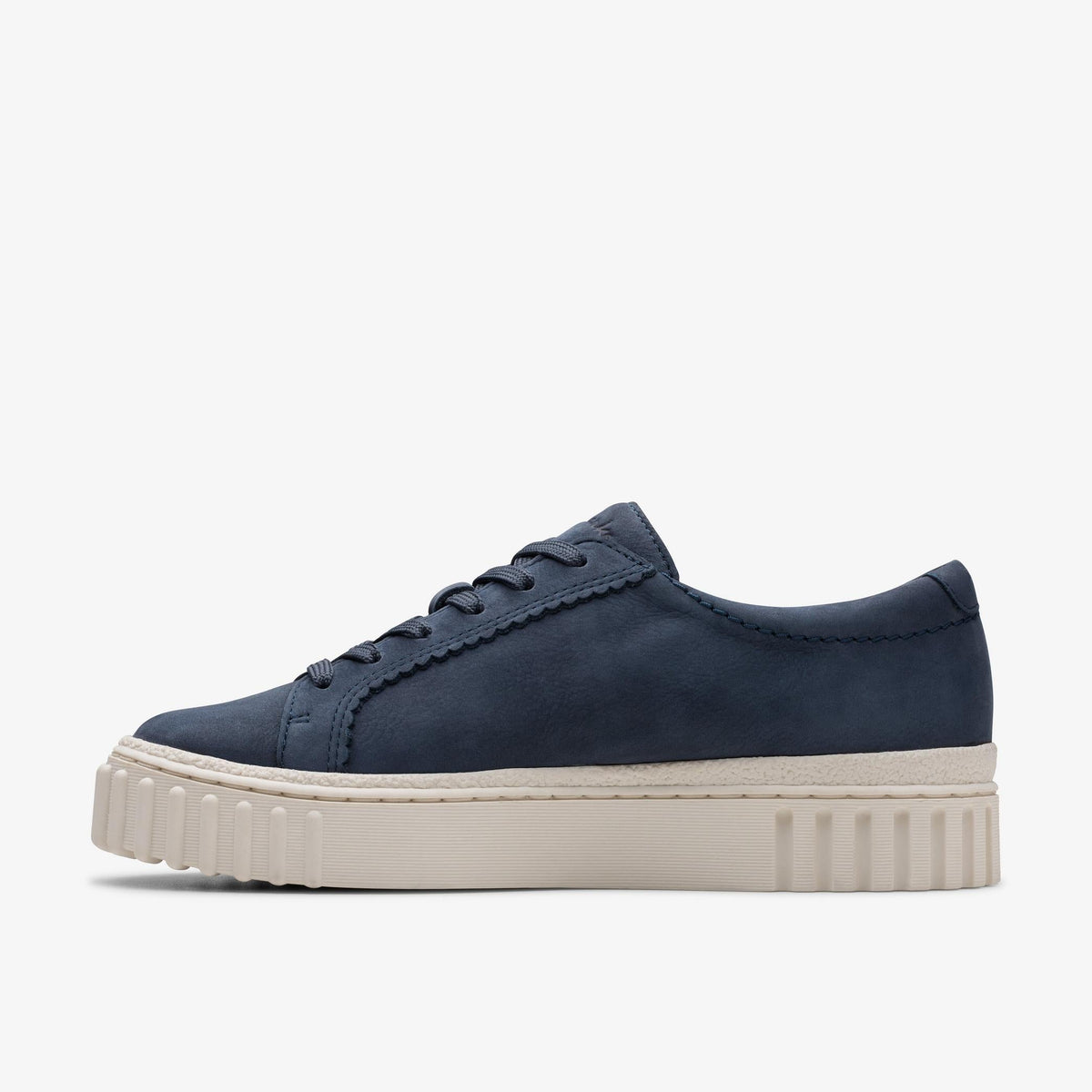 Clarks Mayhill Walk Women's Navy Nubuck 26181210 — side view