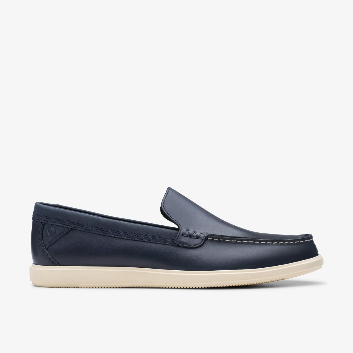 Clarks Bratton Loafer Men's Navy Leather 26181278