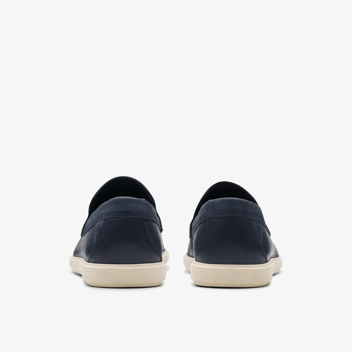 Clarks Bratton Loafer Men's Navy Leather 26181278 — detail view
