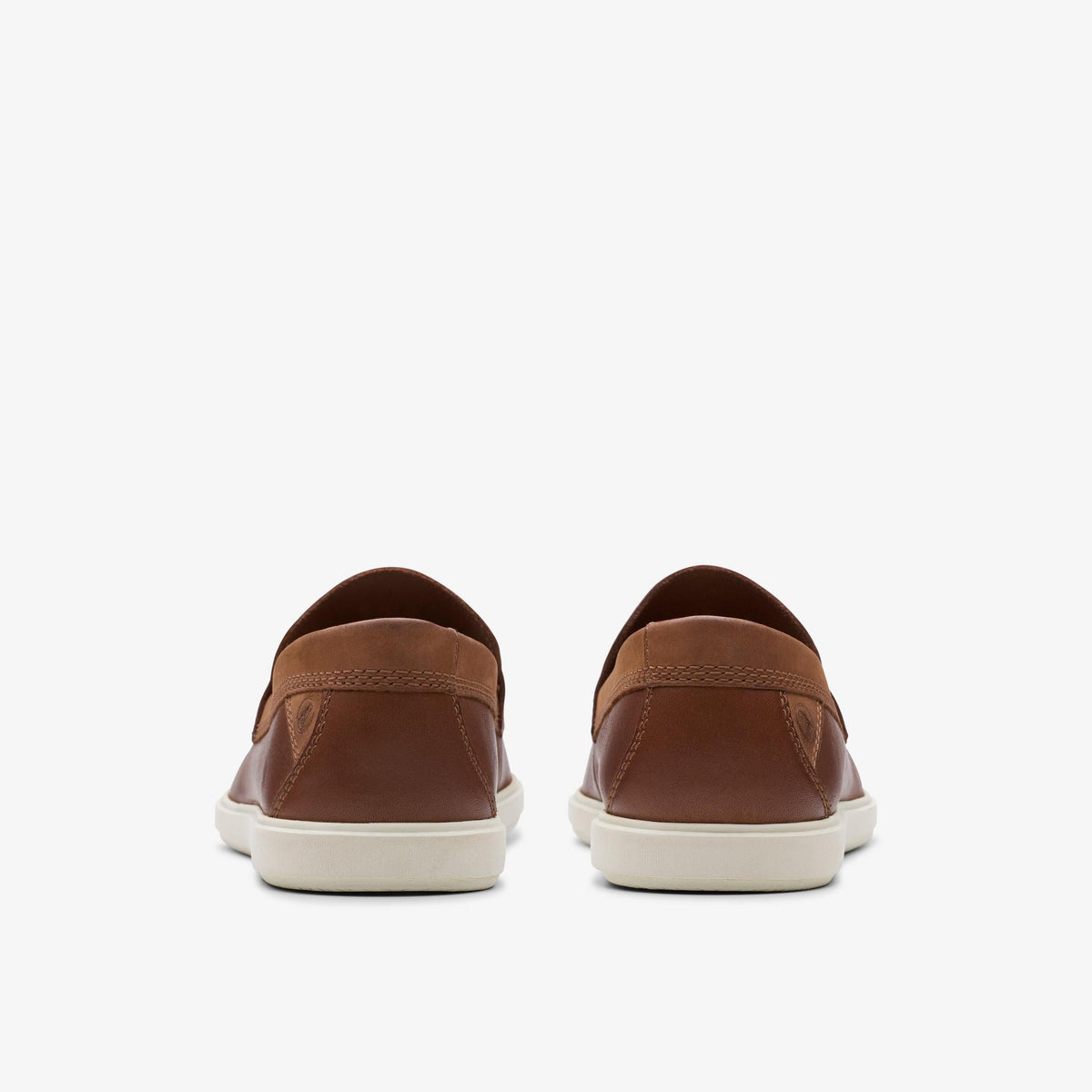 Clarks Bratton Loafer Men's Dark Tan Leather 26181279 — detail view