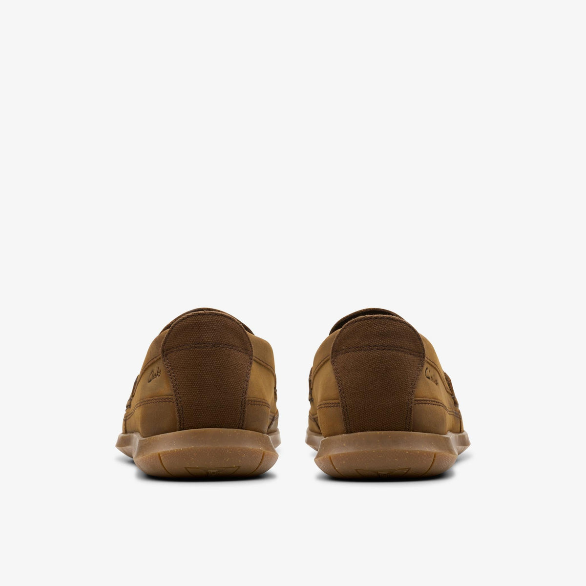 Clarks Flexway Band Men's Beeswax Suede 26181971 — detail view