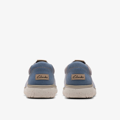 Clarks Relaxlite Lace Men's Light Grey Textile 26181995 — detail view
