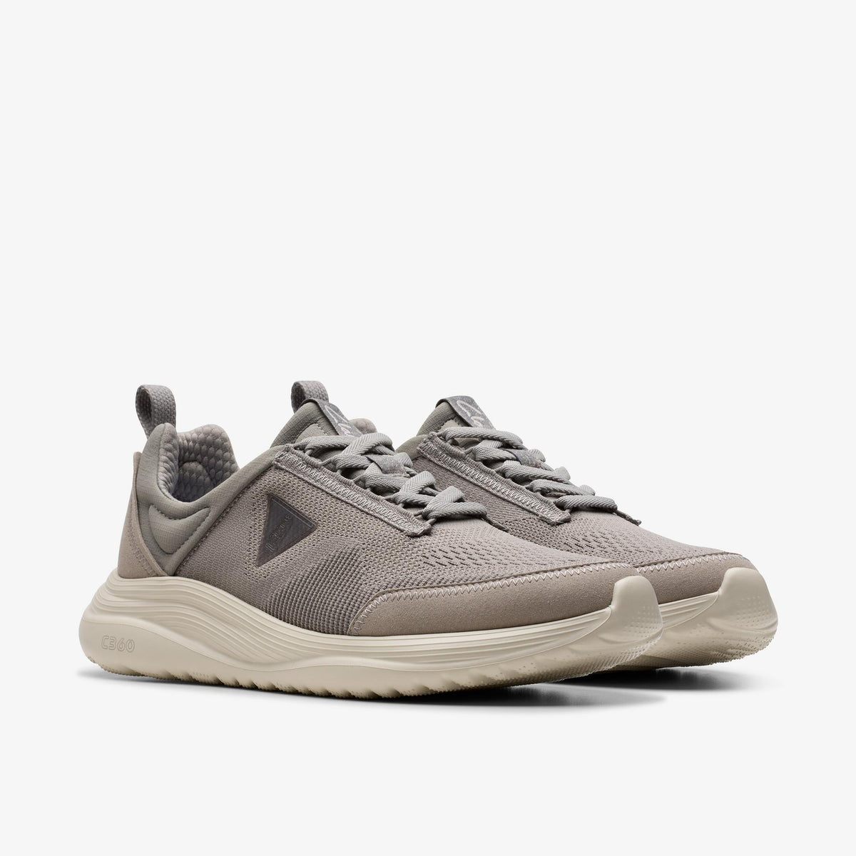 Clarks Lt360 Lo Men's Grey Combi 26182094 — sole view