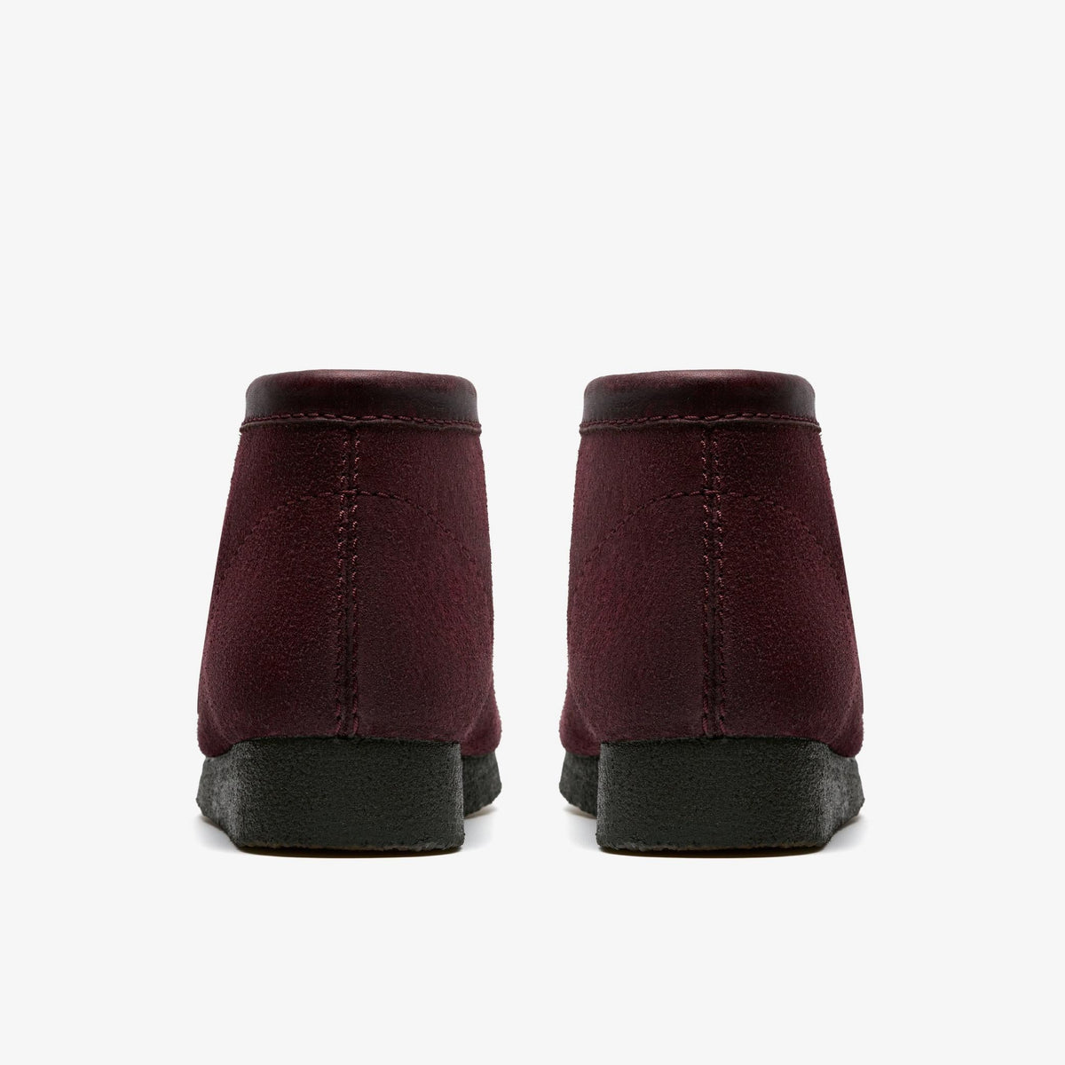 Clarks Originals Wallabee Boot Men's Purple Grape Suede 26182751 — detail view