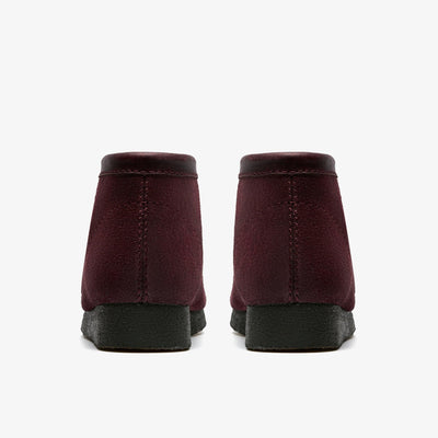Clarks Originals Wallabee Boot Men's Purple Grape Suede 26182751 — detail view