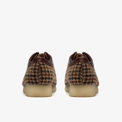 Clarks Originals Wallabee Men's Brown Tweed Textile 26182791 — detail view