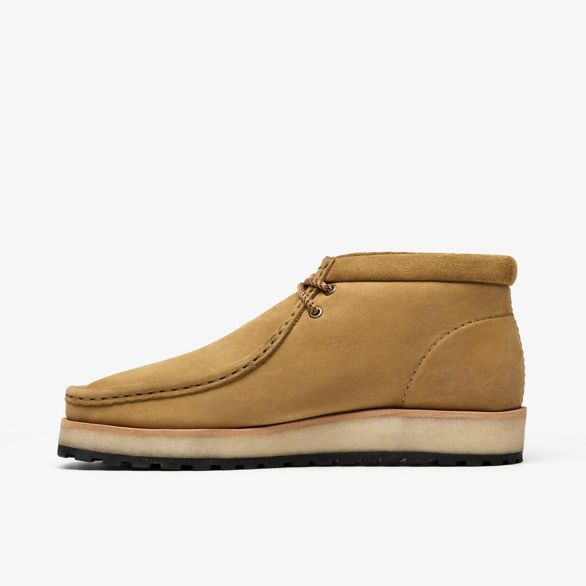 Clarks Originals Wallabee Scout Men's Oakmoss Nubuck 26182805 — side view