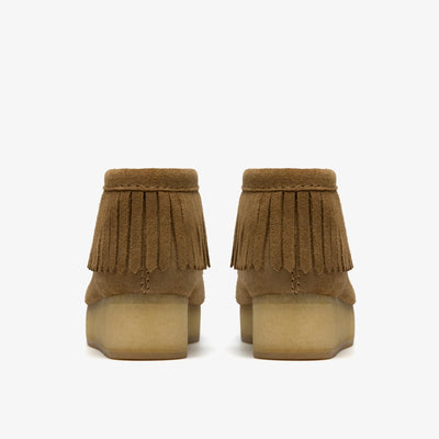 [26182855] WOMENS CLARKS WB WEDGE FRINGE