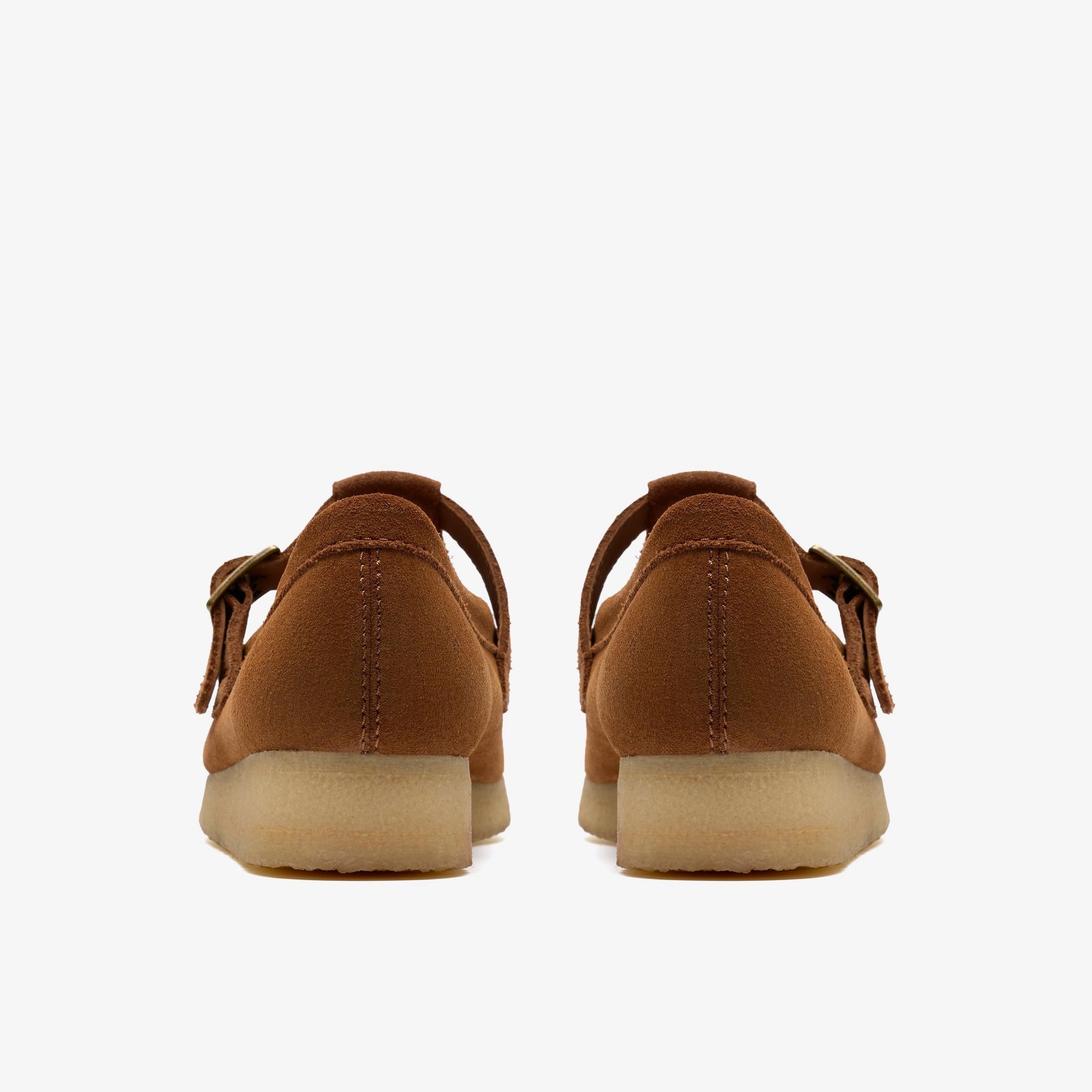 [26183079] WOMENS CLARKS WALLABEE T BAR