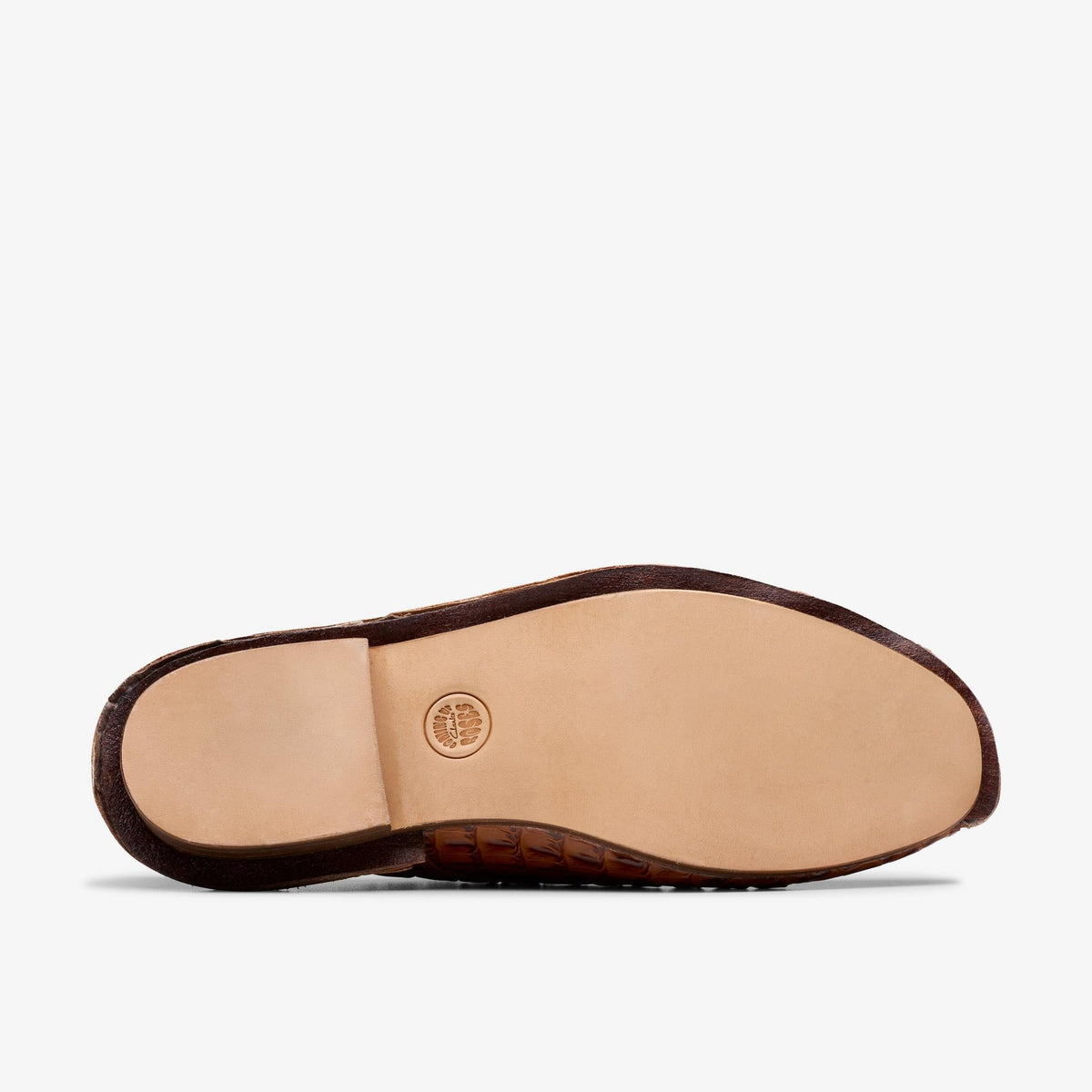 Clarks Originals x Martine Rose Derby Men's Tan Leather 26183324 — rear view