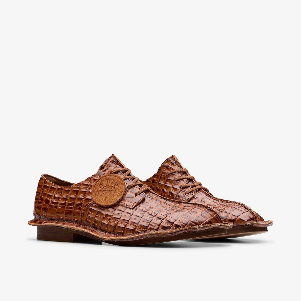 Clarks Originals x Martine Rose Derby Men's Tan Leather 26183324 — sole view
