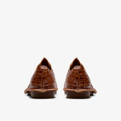 Clarks Originals x Martine Rose Derby Men's Tan Leather 26183324 — detail view