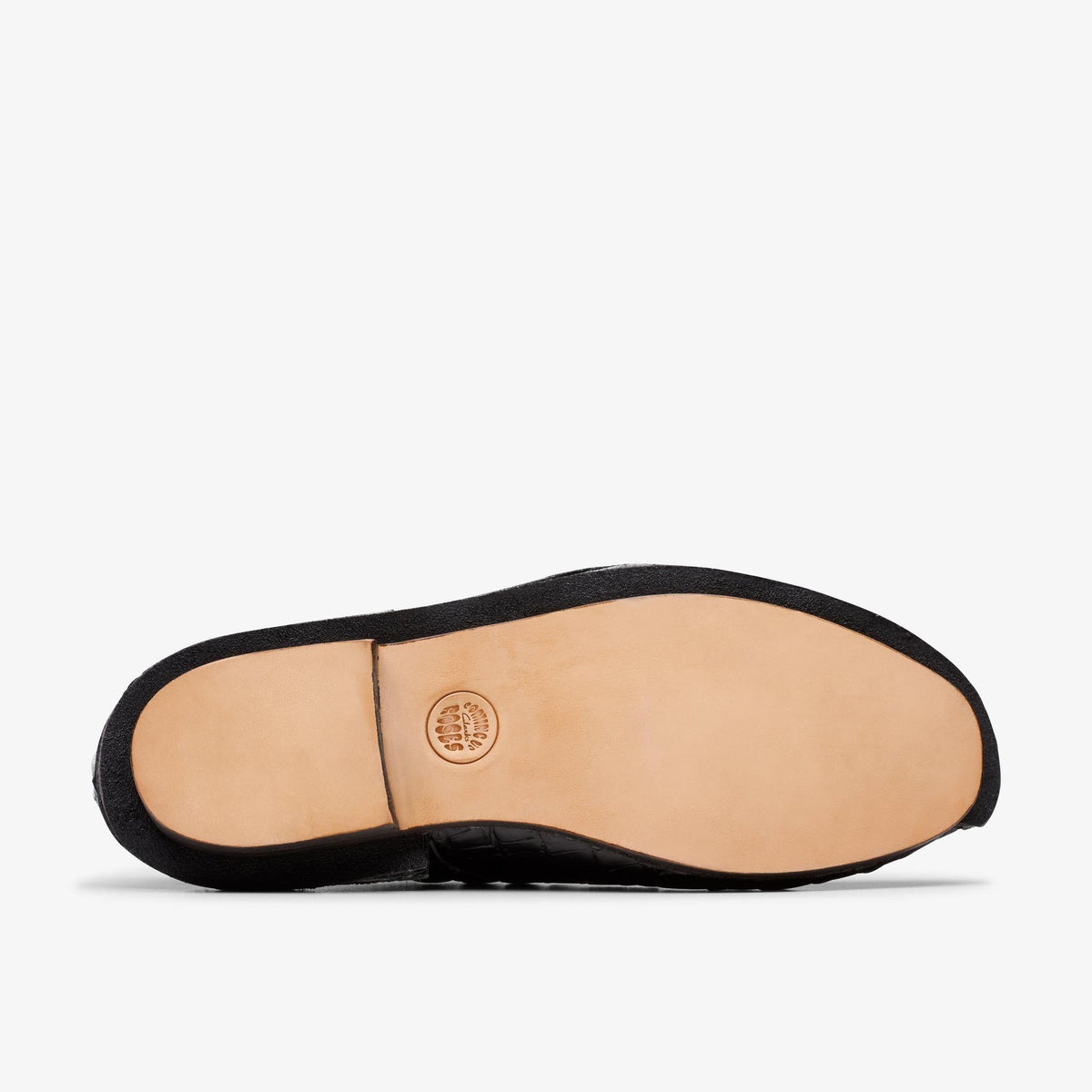 Clarks Originals x Martine Rose Derby Women's Black Leather 26183325 — rear view