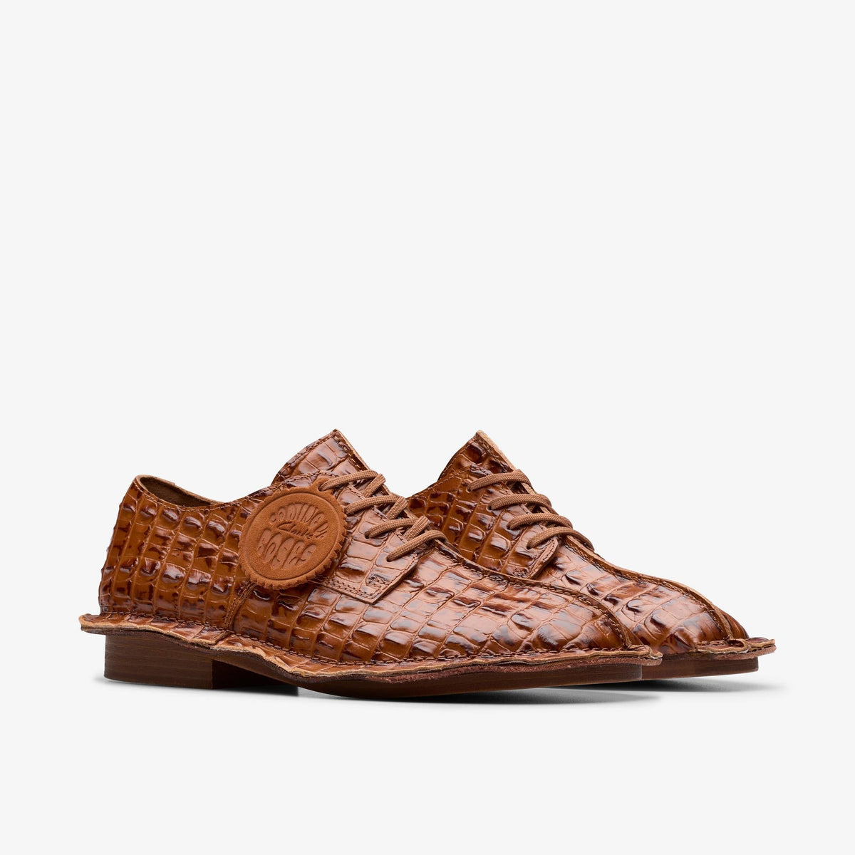 Clarks Originals x Martine Rose Derby Women's Tan Leather 26183326 — sole view