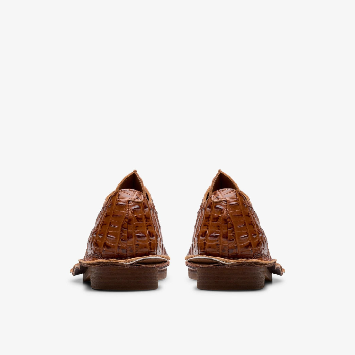 Clarks Originals x Martine Rose Derby Women's Tan Leather 26183326 — detail view