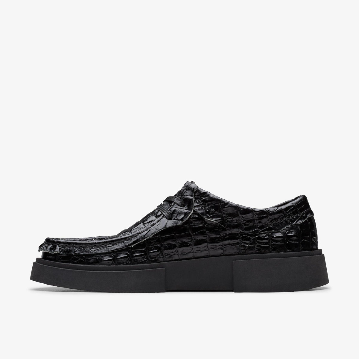 [26183329] MENS CLARKS X MARTINE ROSE TORVIEW 'BLACK CROC'