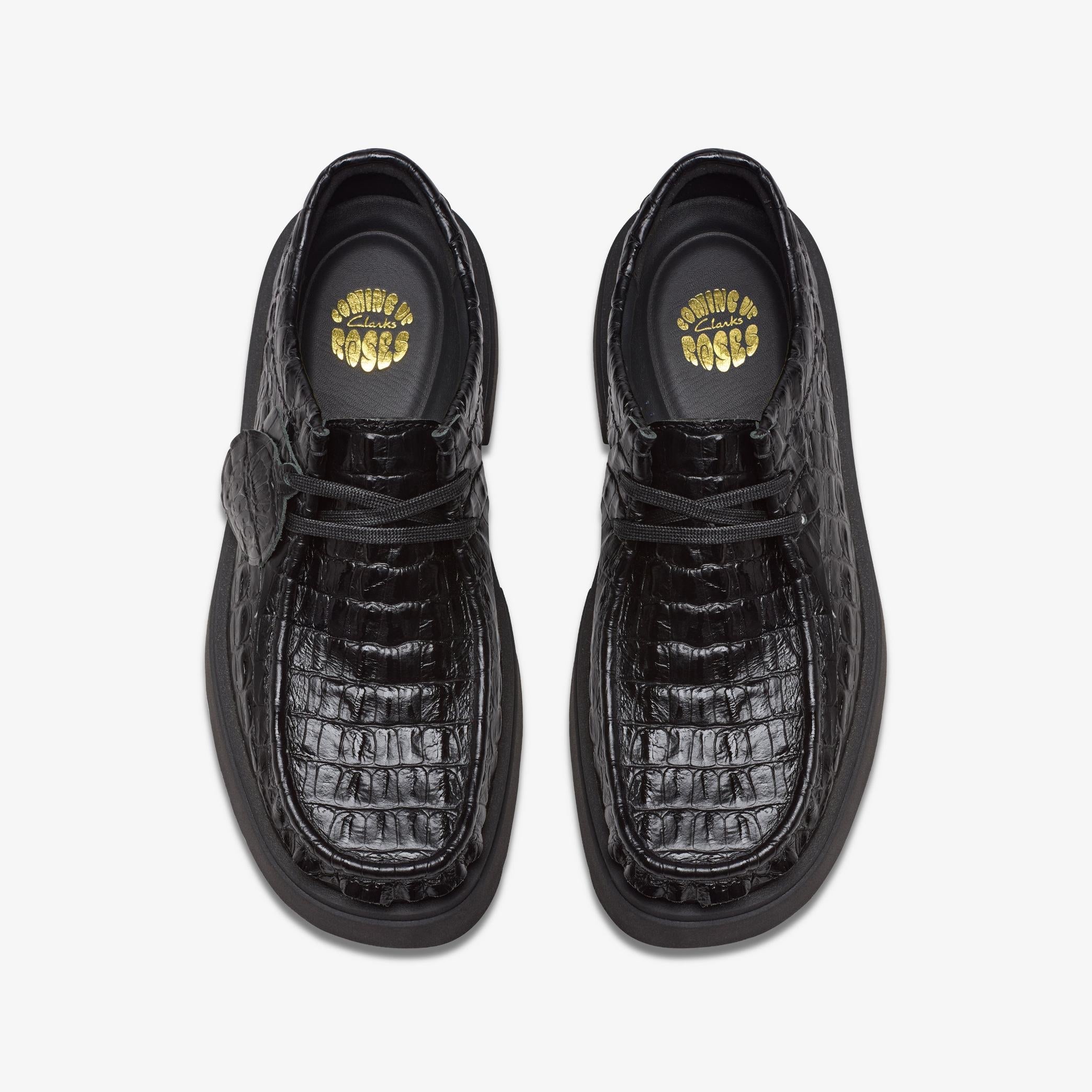 [26183329] MENS CLARKS X MARTINE ROSE TORVIEW 'BLACK CROC'
