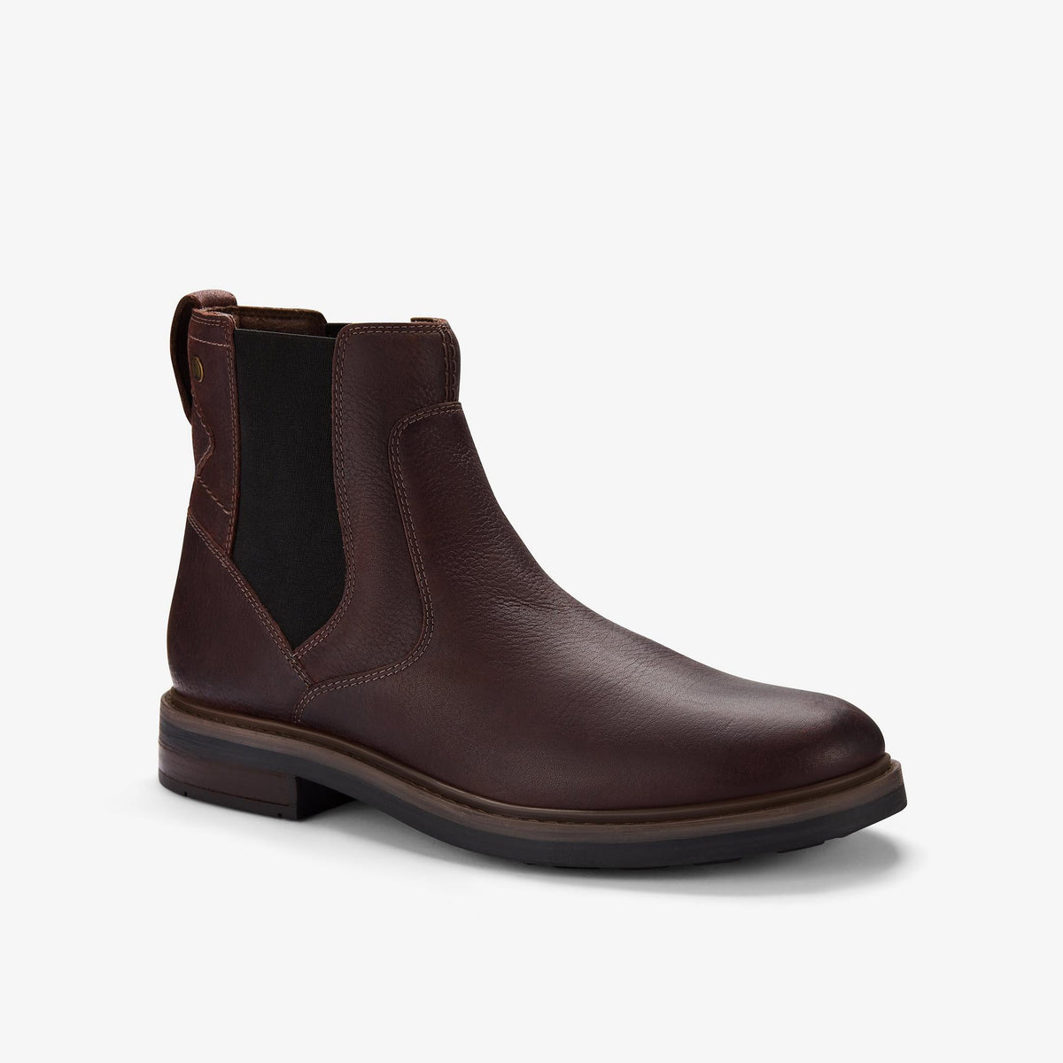 Clarks Newford Easy Men's Brown Leather 26183378 — detail view