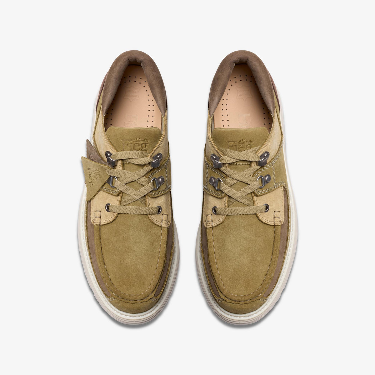 [26183620] MENS CLARKS SUNDERLAND 'RONNIE FIEG 8TH STREET KHAKI'