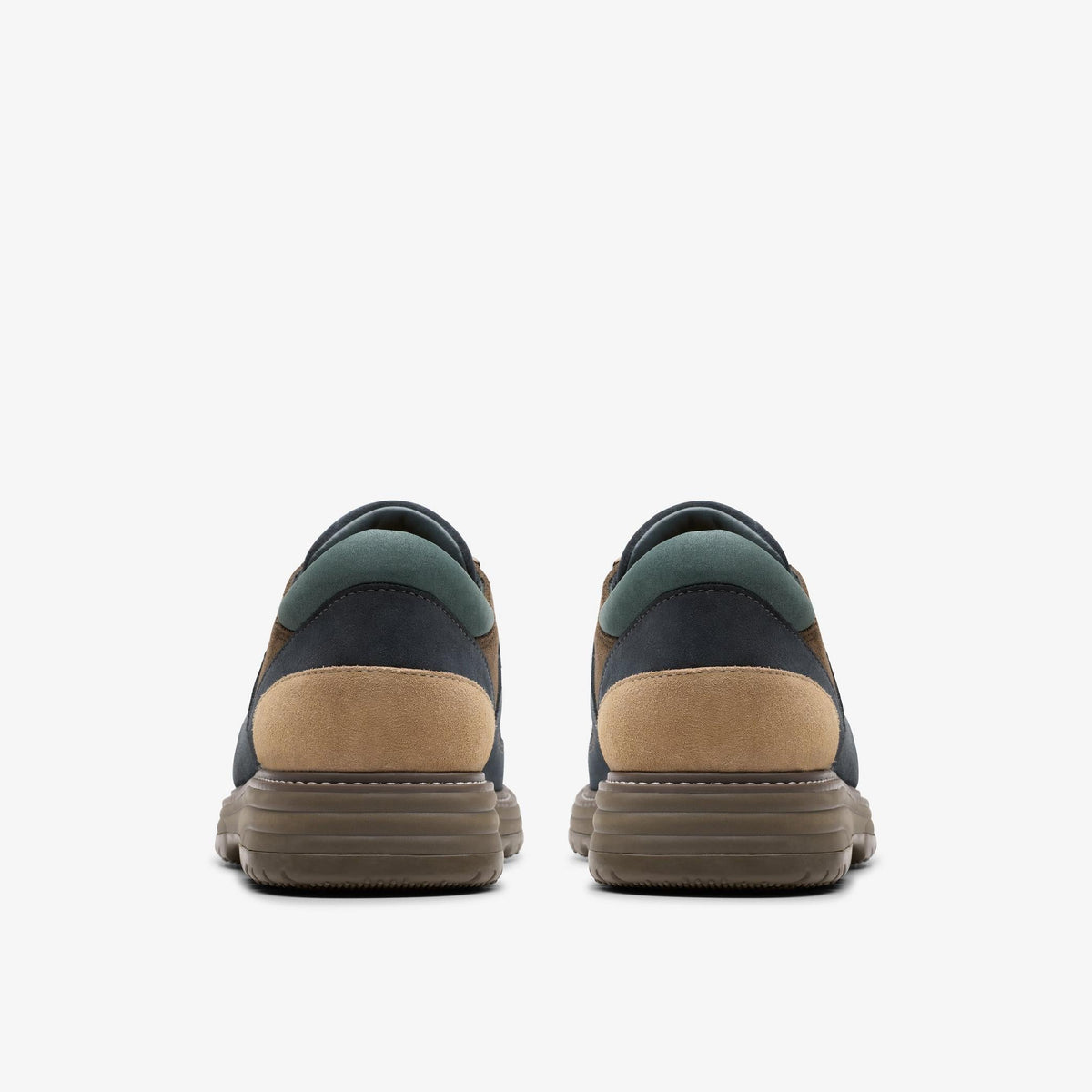 Clarks Originals x Ronnie Fieg 8th Street Sunderland Men's Dark Teal Combi 26183621 — detail view