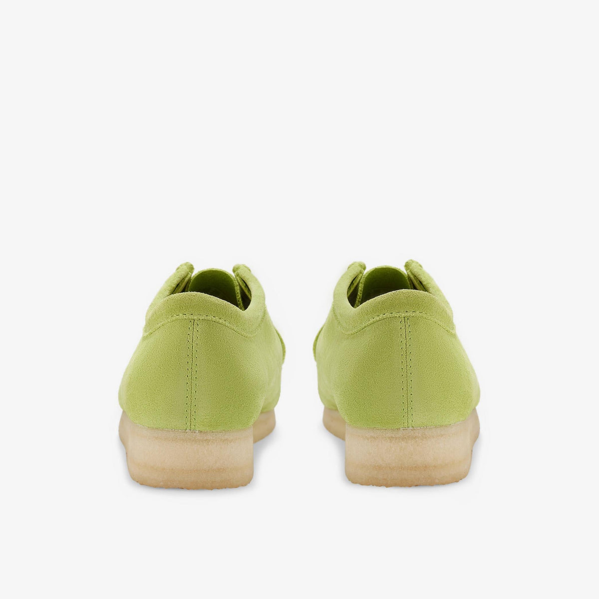 Clarks Originals Wallabee Women's Lime Suede 26183774 — detail view