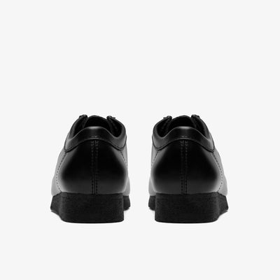 Clarks Originals Wallabee Men's Black Hi Shine Leather 26183780 — detail view