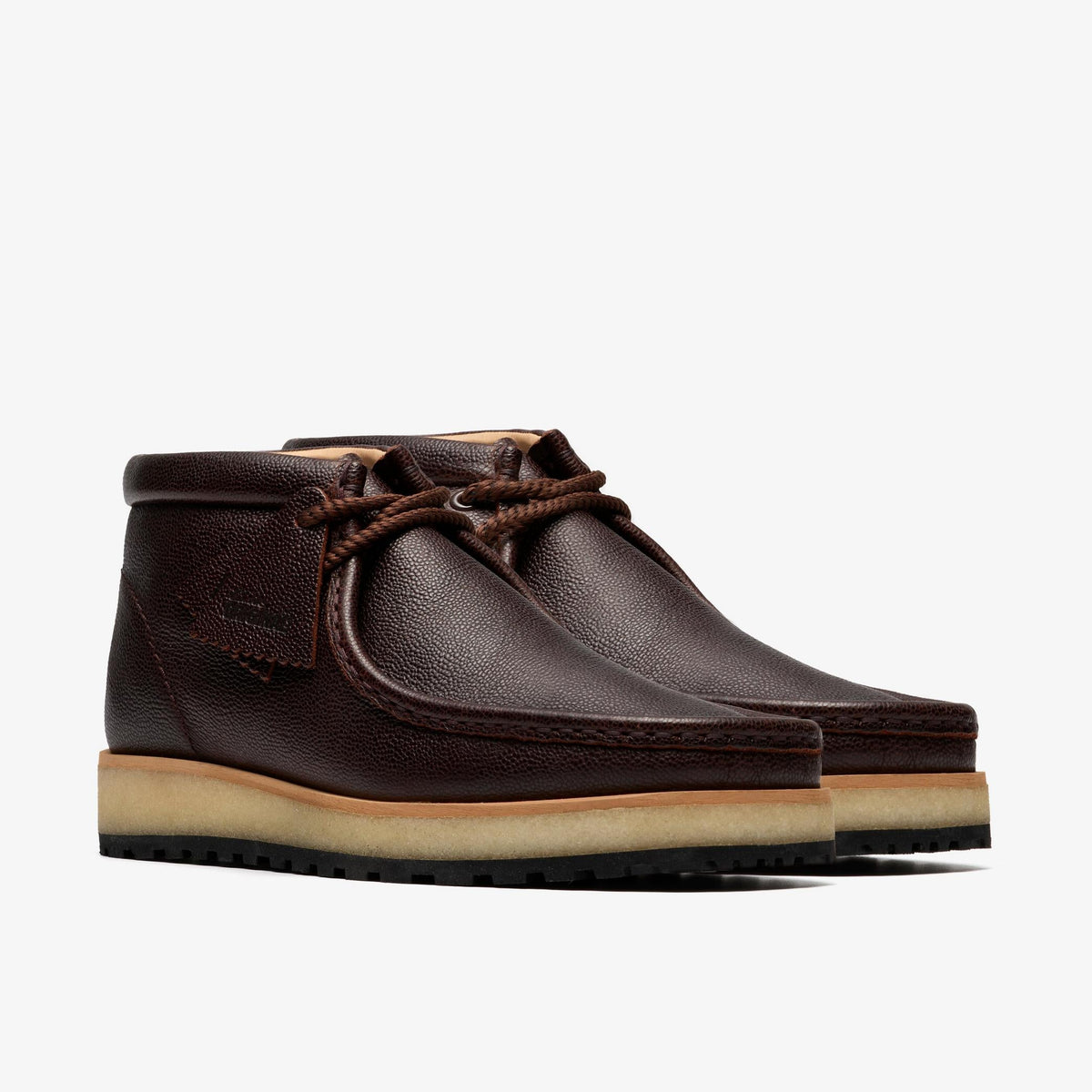 Clarks Originals Wallabee Scout Men's Brn Scotch Grai 26183835 — sole view