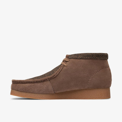 Clarks Originals Wallabee EVO Boot Men's Brown Suede 26183993 — side view