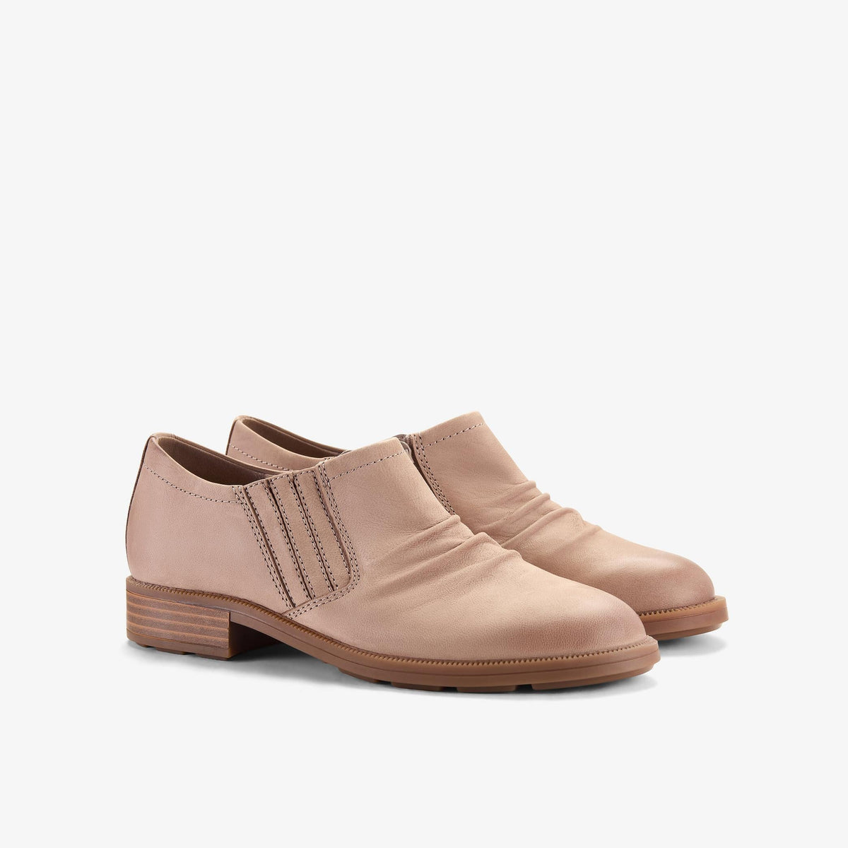 Clarks Adalynn Ezra Women's Light Taupe Nubuck 26184065 — detail view